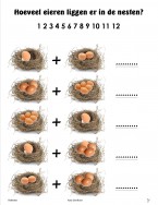rekenen en tellen - eieren